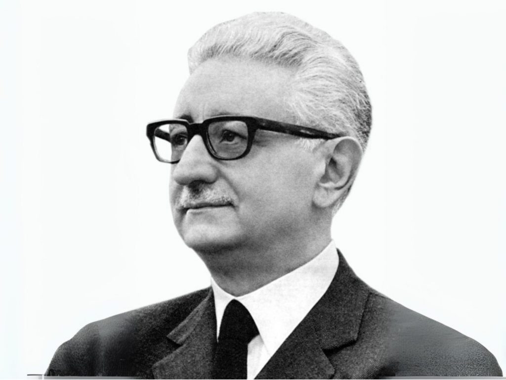 Ritratto fotografico di Giovanni Leone