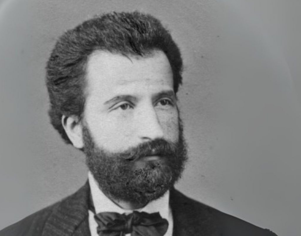 Ritratto fotografico di Pietro Ellero