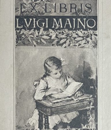 Biblioteca dell'Università Bocconi, Luigi Majno Ex libris di Luigi Majno