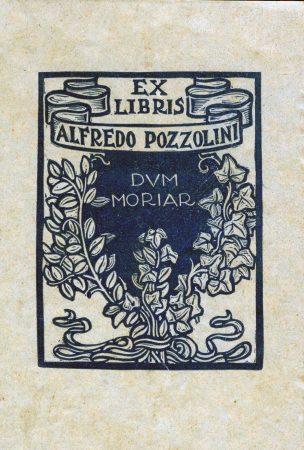 Biblioteca Franco Serantini, Alfredo Pozzolini Ex libris di Alfredo Pozzolini