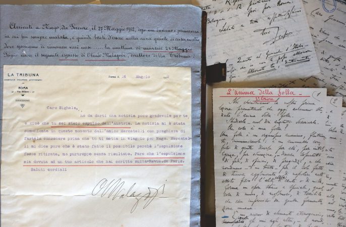 Fondazione Museo storico del Trentino, Scipio Sighele Documenti dalla raccolta Scipio Sighele